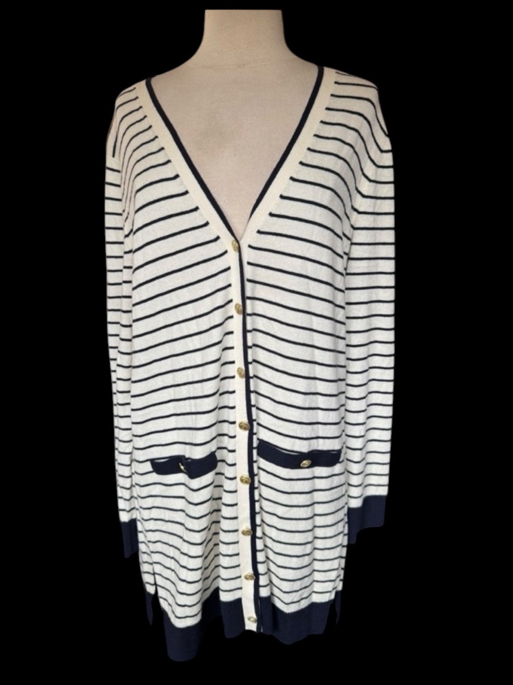 Talbots Button Down Lightweight Cardigan
